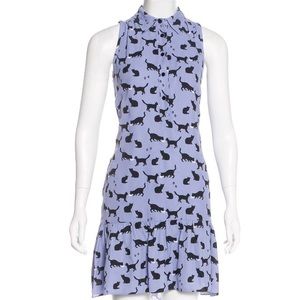 Kate Spade Cats and Cream Dress